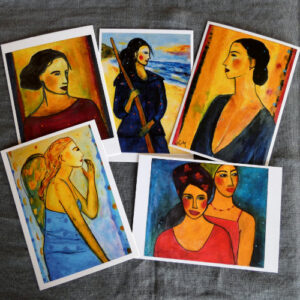 Kunstpostkarten 5er Set